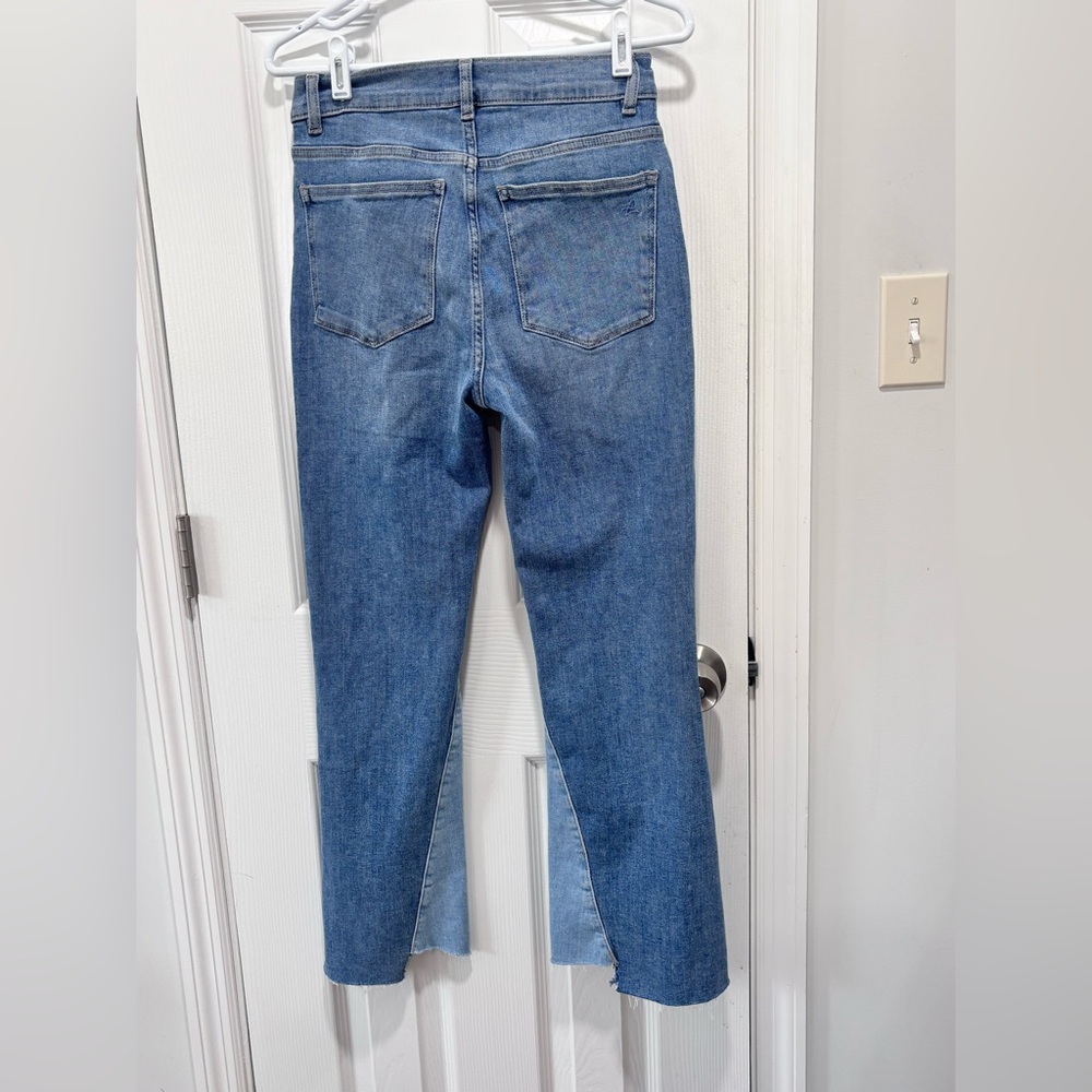 DL1961 Women's Sky Blue Wide Leg Jeans - Picture 5 of 13